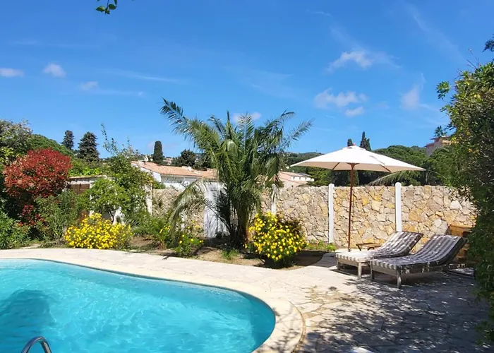 Villa Fruitier, Sunny Pool Villa Near The Sea & Beach, Domaine L'Oiseau Bleu וילה סן-מקסים